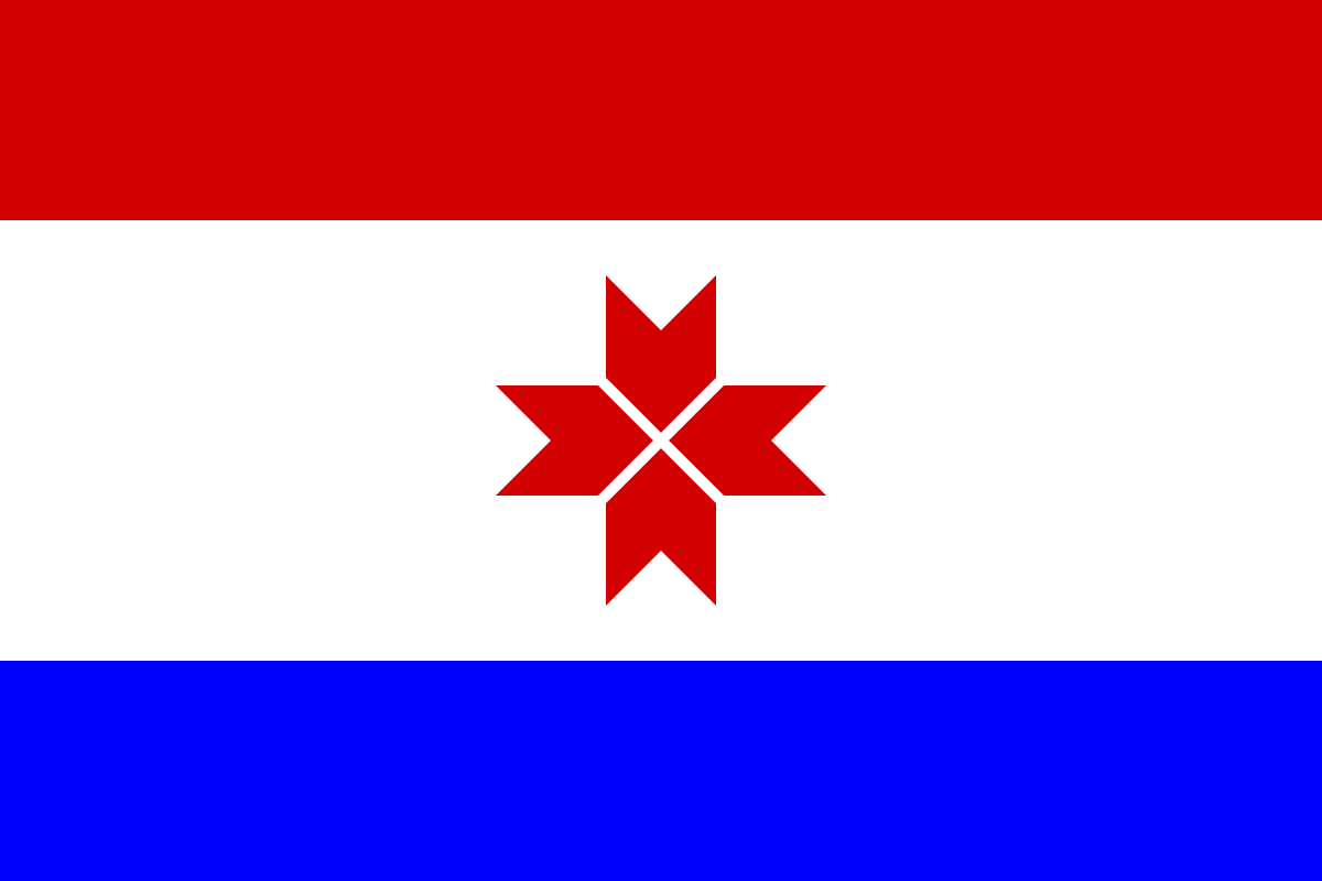 Флаг Республики Мордовия.